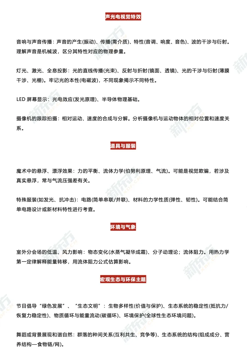 2026春晚中考知识点全解锁!骐骥驰骋背后,藏着太多门道 第25张