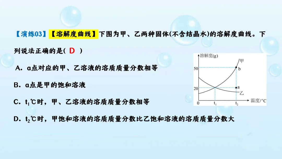 F542 备战中考2026 专题复习 优质课资源 初中化学《专题复习--溶液》课件PPT+教学设计Word 第51张