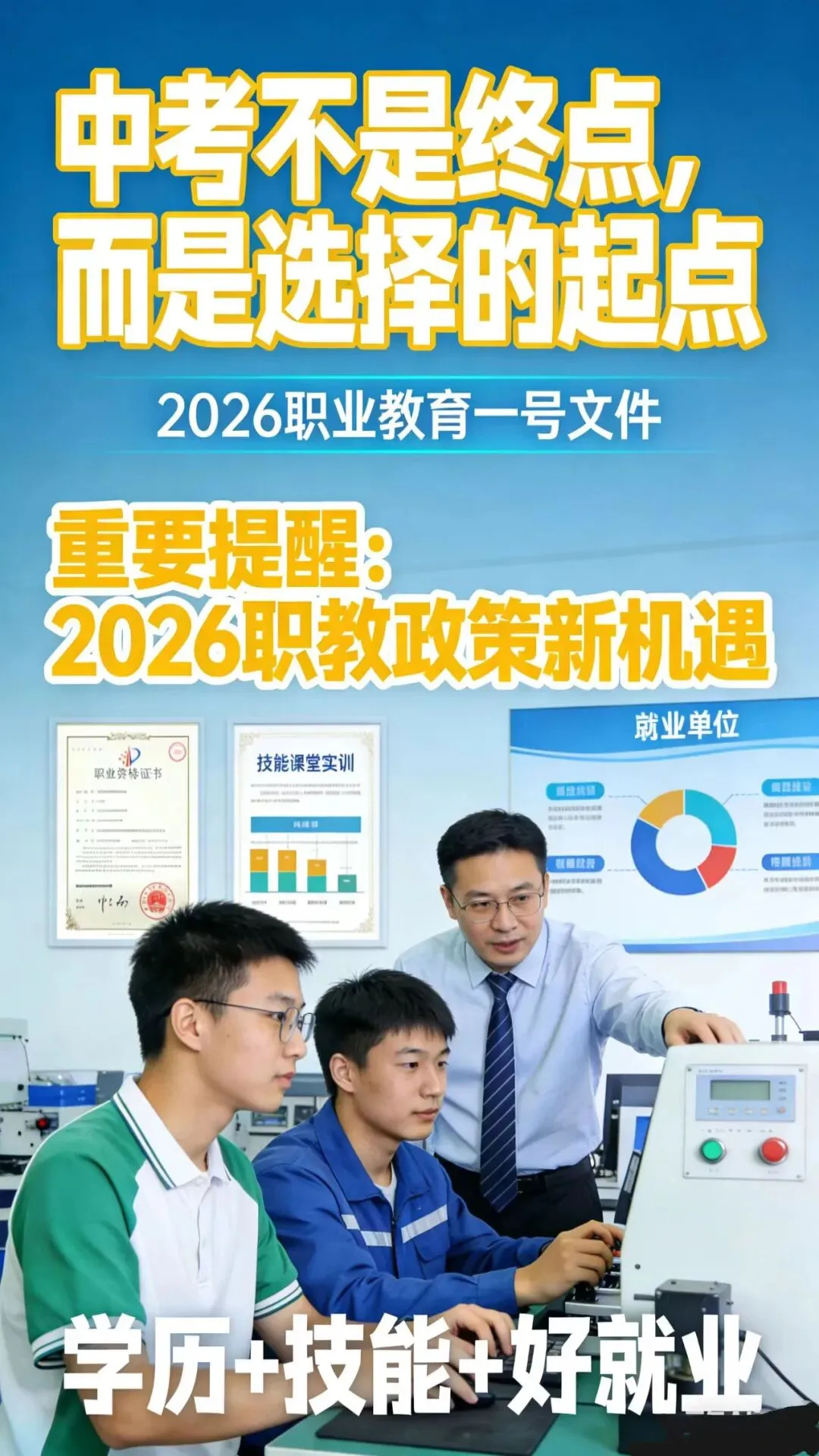 2026年河南省中考重磅改革!初中阶段“3+4”中本贯通正式启动!圆初中生可直升本科的梦想! 第3张