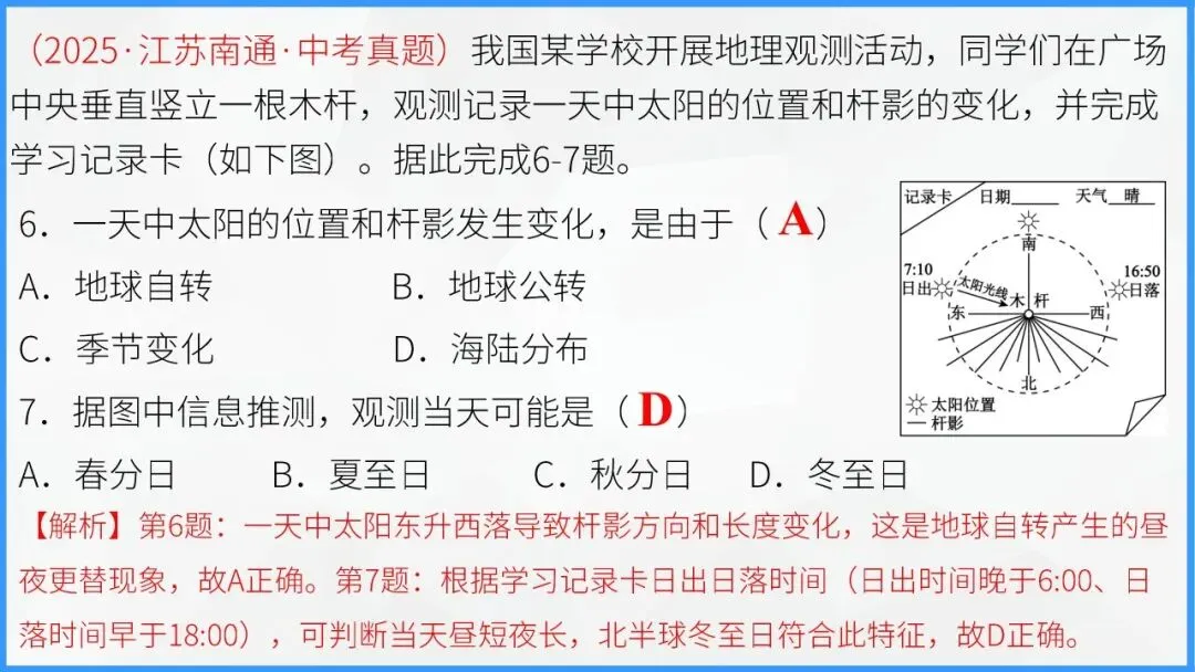 地球的运动:宇宙间的永恒舞步,中考地理必学核心规律 第47张