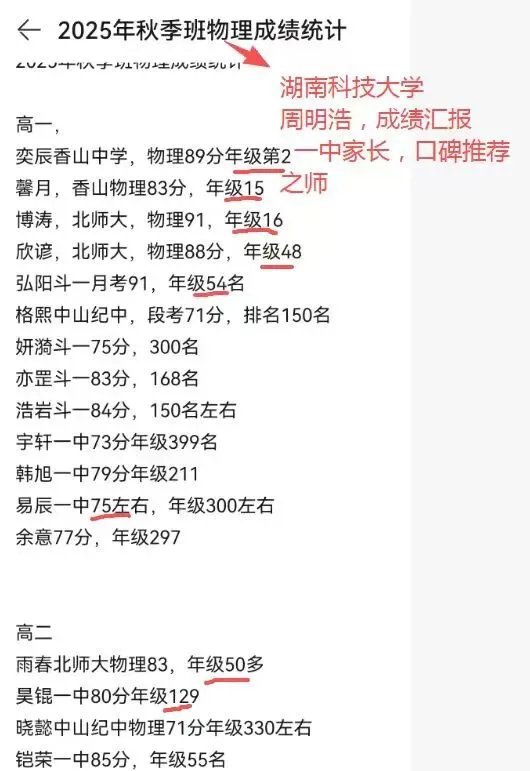 2025秋期中考,优生之路进步星、学习标兵汇报:文园、凤凰、九洲,年级第1;一中141及年级2,二中前20,斗一9,北师1... 第42张