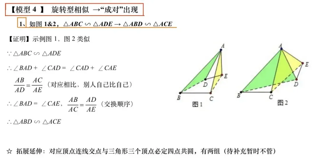 中考数学重要考点【相似模型】汇总 第8张