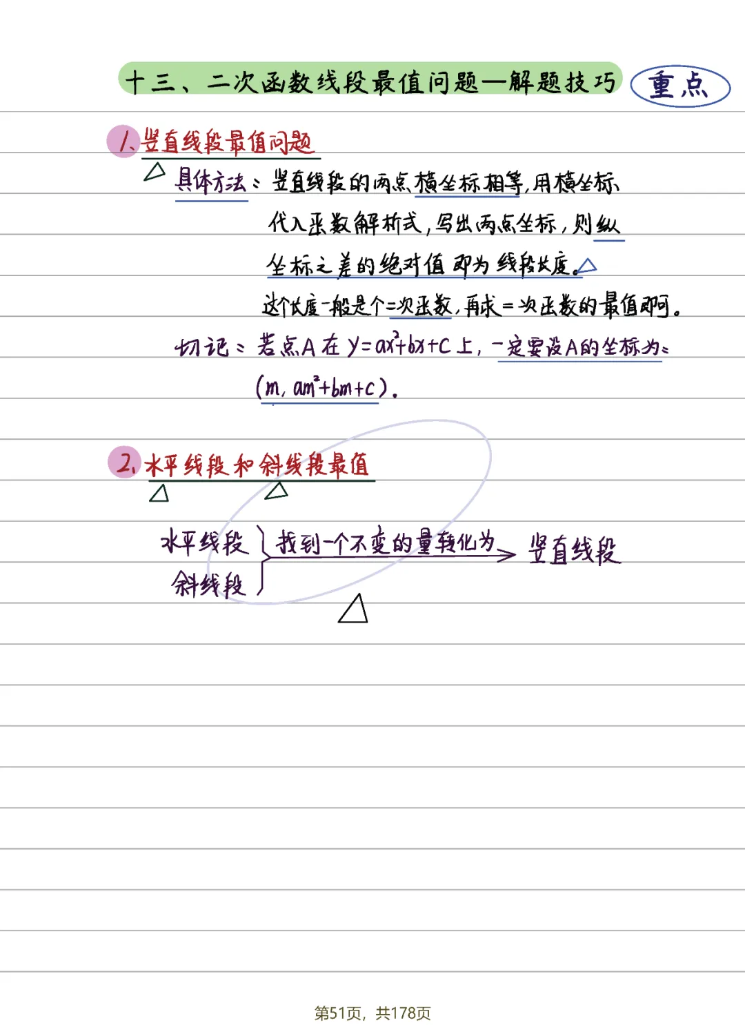 中考数学 | 二次函数14条知识清单及典型例题含答案 第23张