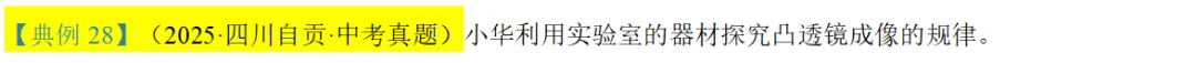 2026年中考物理知识清单|透镜及其应用-第47张图片-四季读书网