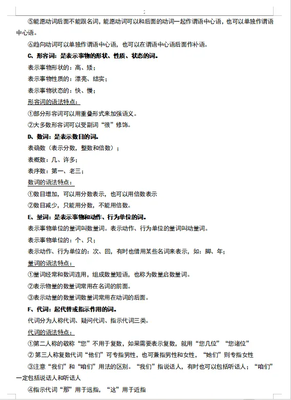2026年中考语文一轮总复习专题四 语法知识 知识单-第2张图片-四季读书网