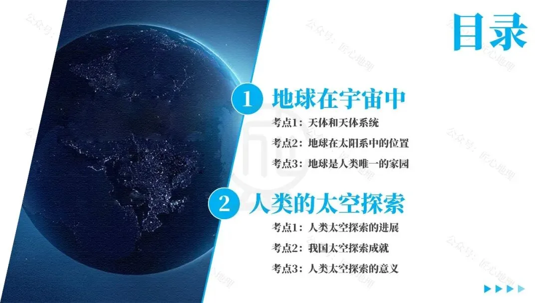 新教材 | 中考一轮复习·地球的宇宙环境(课件+导学单+练习题)-第20张图片-四季读书网