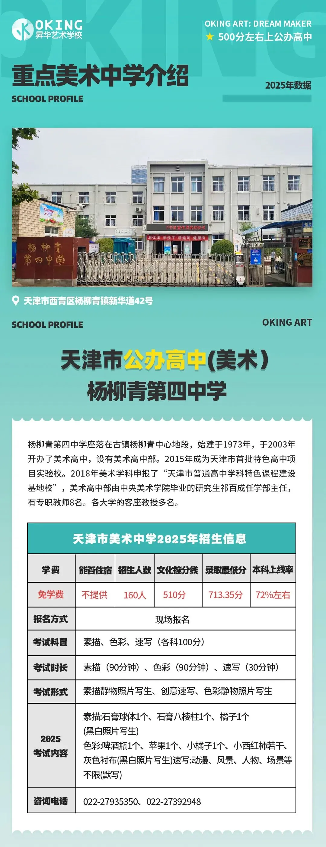 最后20天!2026年天津美术中考终极攻略:文化课500分左右也能上高中! 第10张