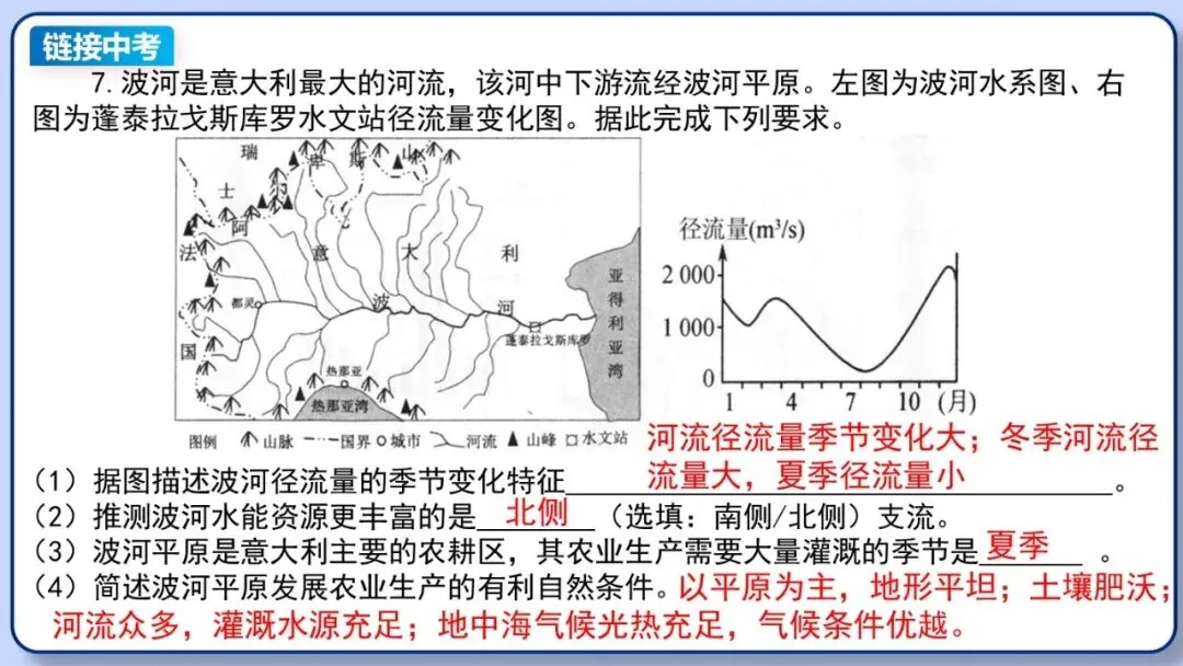 2026年中考地理复习专题八:认识大洲(湘教版)-第27张图片-四季读书网