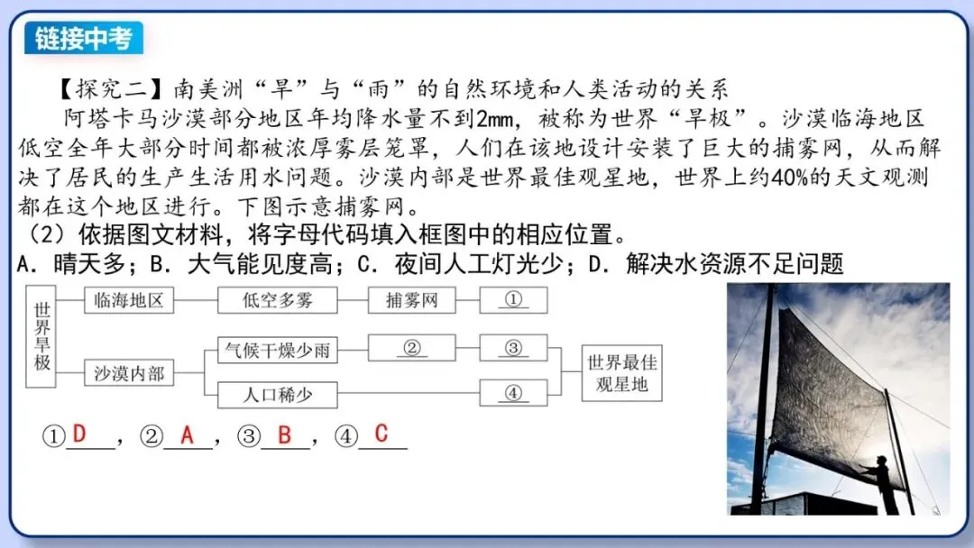 2026年中考地理复习专题八:认识大洲(湘教版)-第59张图片-四季读书网
