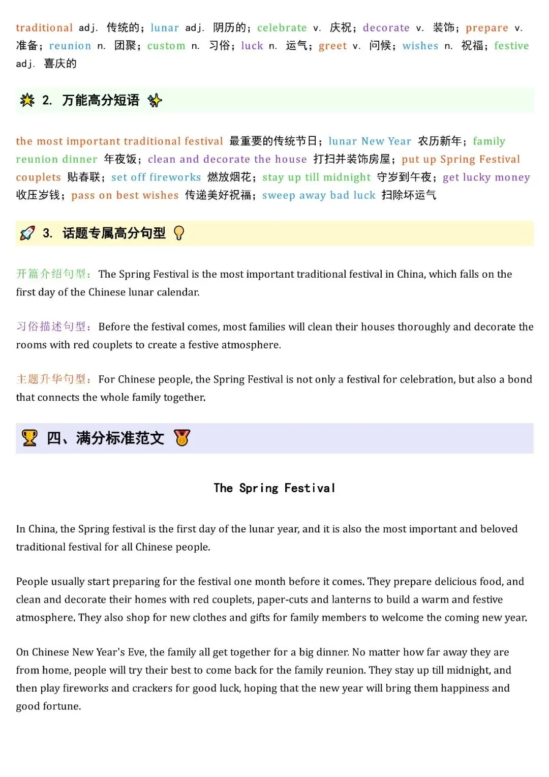 12大中考高频作文话题 第2张