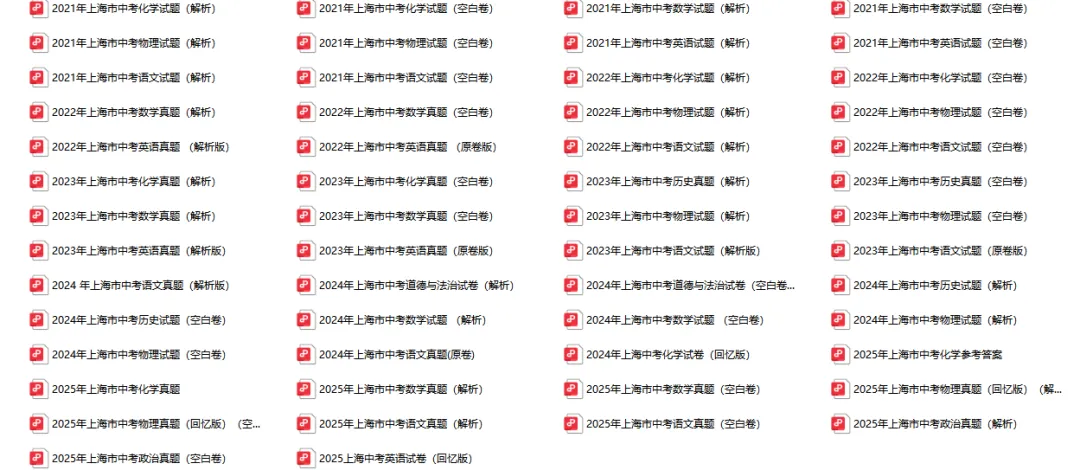 上海中考又变了?一届更比一届难!附79所市重录取线+5年真题免费领-第8张图片-四季读书网
