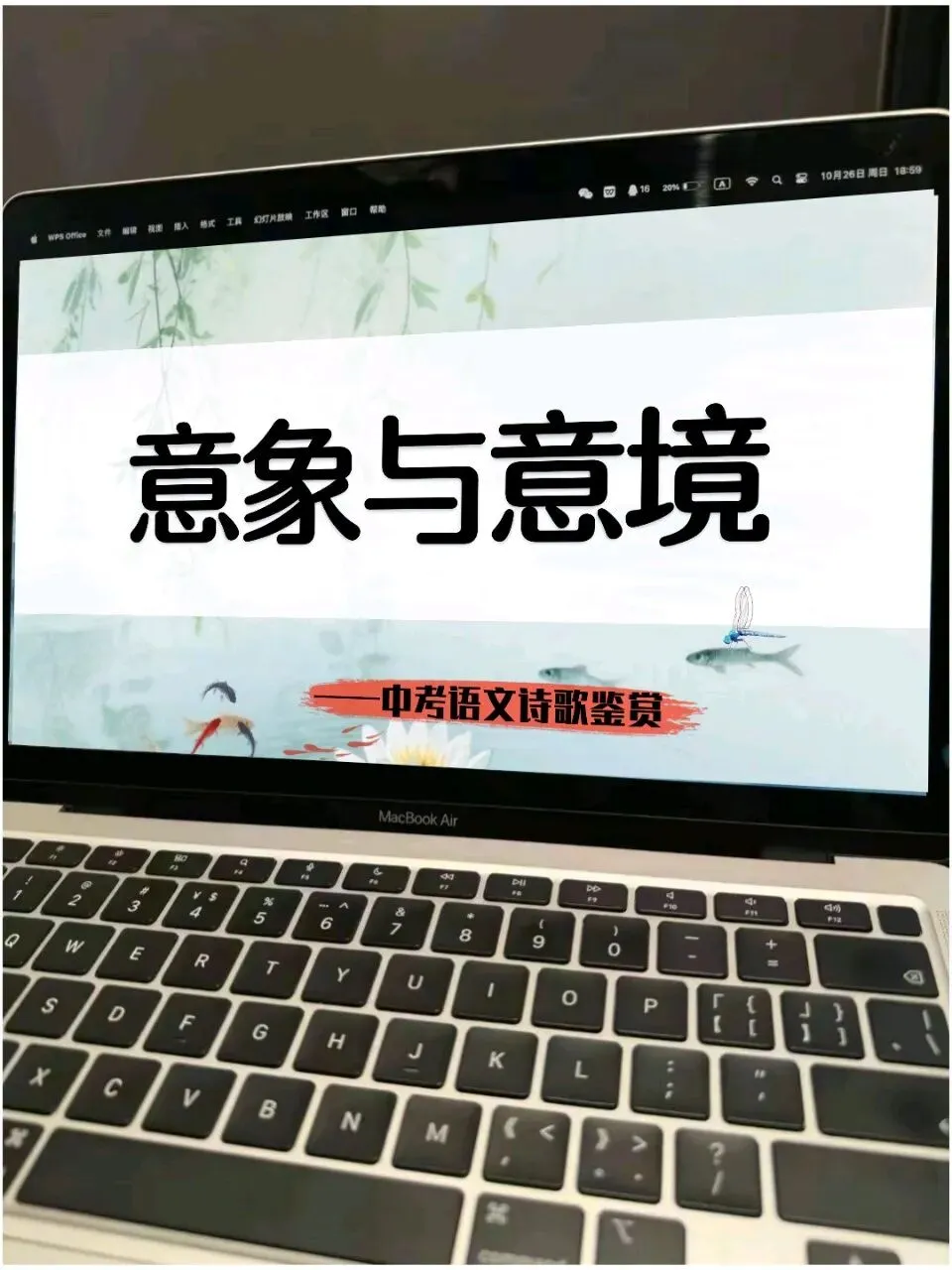 当我用趣味表情包打开中考语文古诗词鉴赏复习,原来意象与意境如此简单!! 第1张