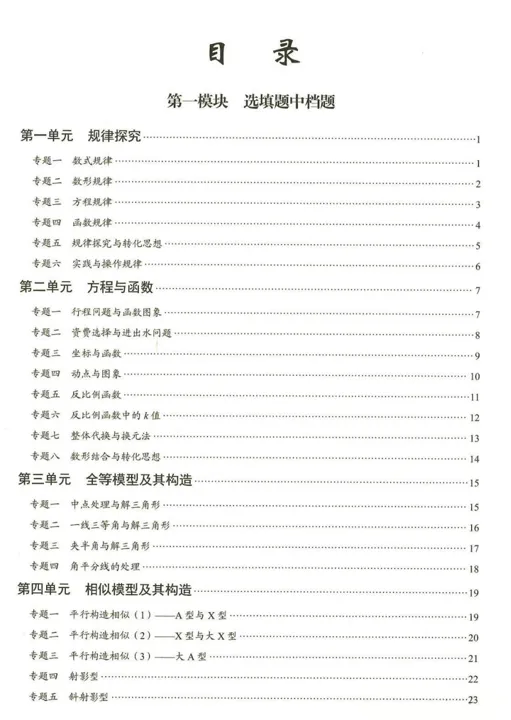 【中考资源】2026《初中数学•核心考点》中考专题复习 满分训练 第2张