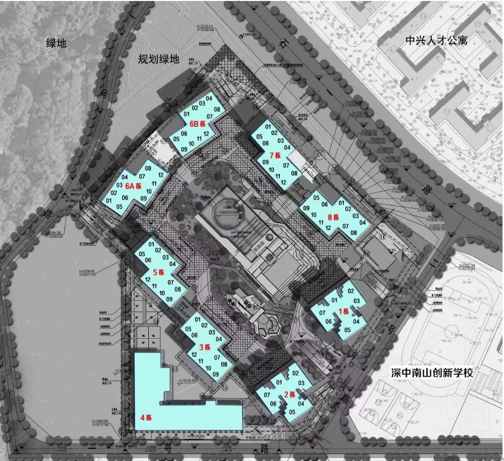南山中考第一梯队学区【西丽丹华公馆】建面58-101㎡ 留仙洞总部芯现楼 全套资料+优缺点分析 第8张