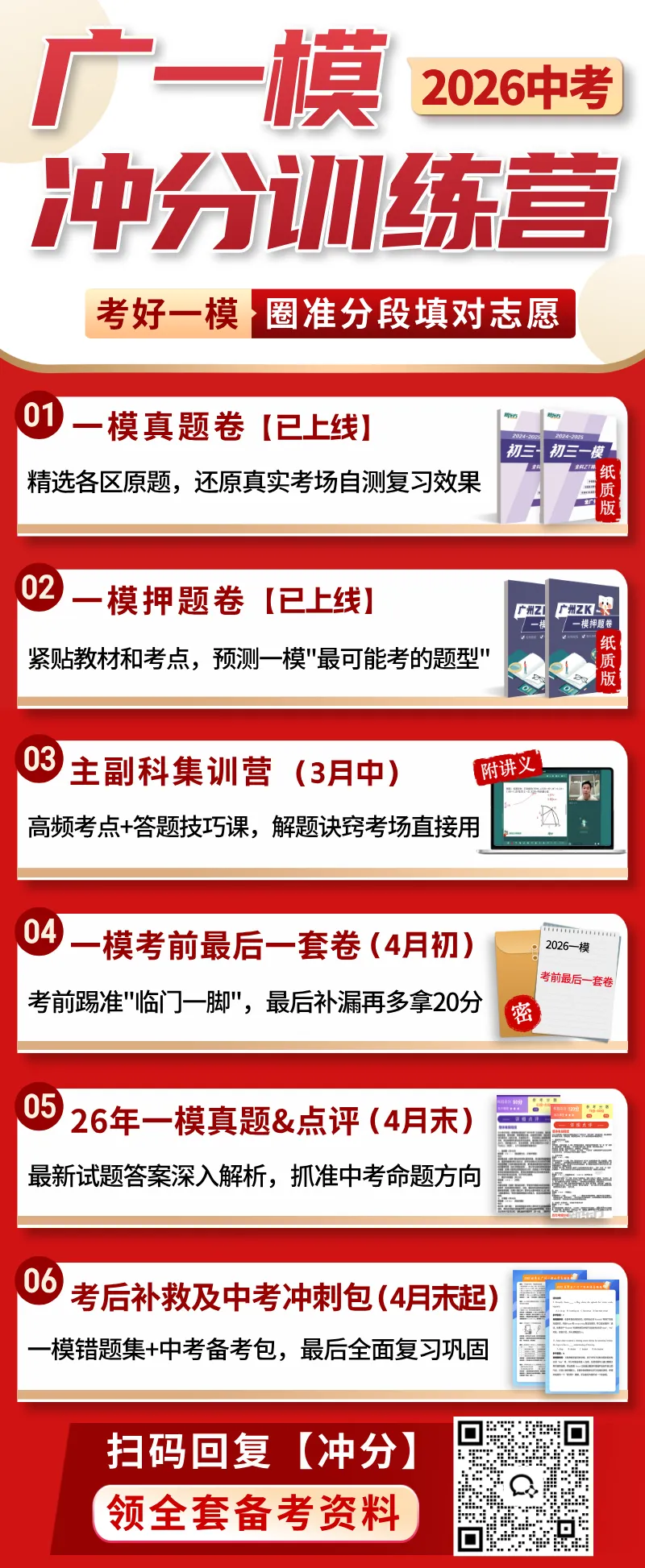 一模成绩定中考志愿!最后6周,考前这么复习才能精准冲分! 第8张