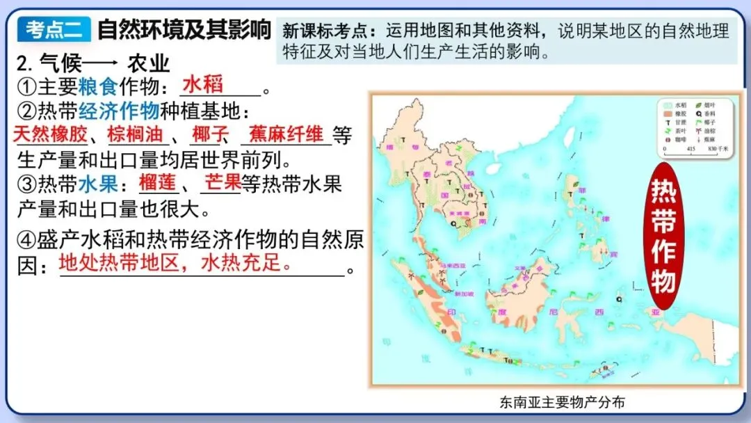 2026年中考地理复习专题九:认识地区(除湘教外通用版) 第9张 2026年中考地理复习专题九:认识地区(除湘教外通用版) 第9张