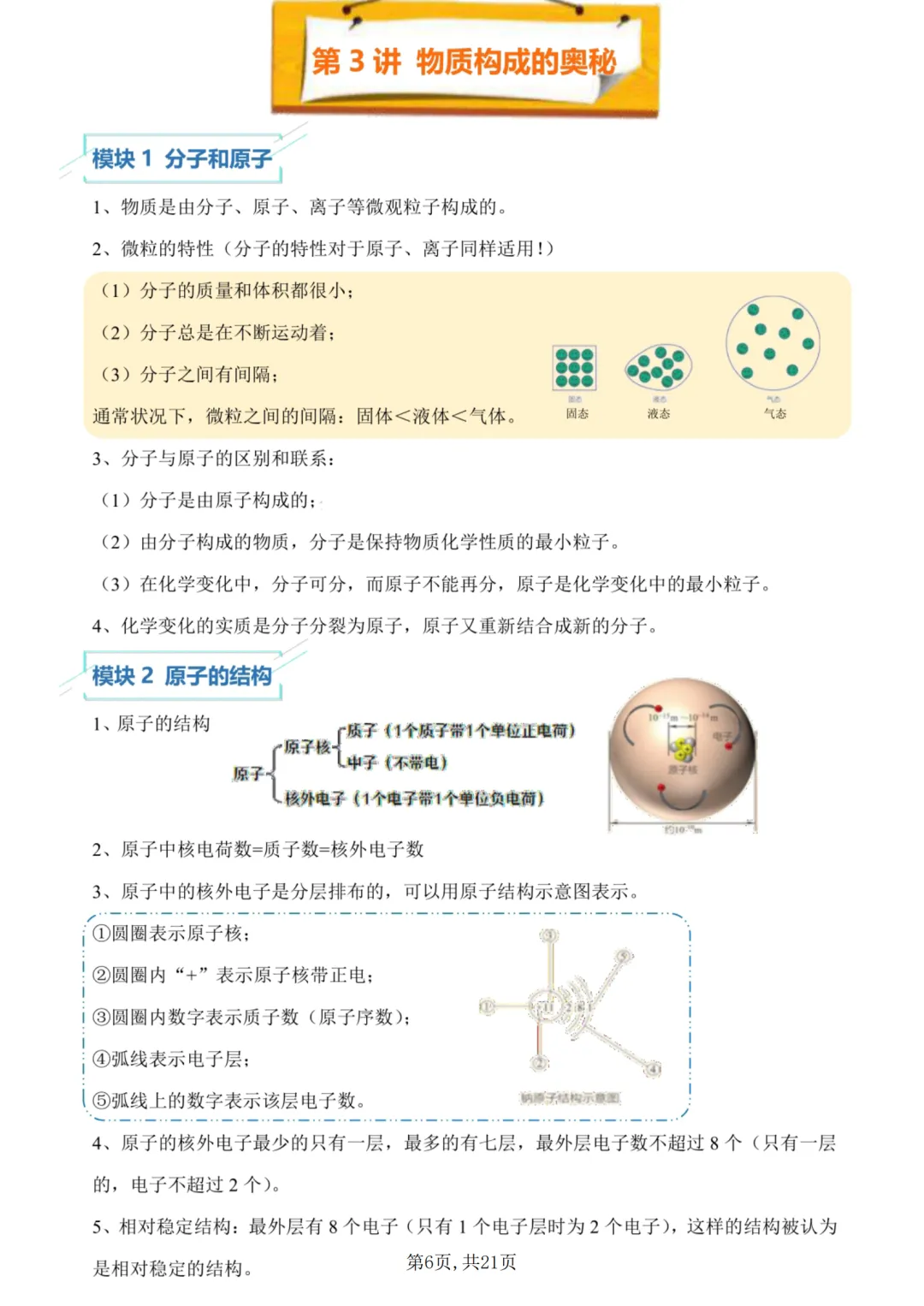 中考化学考点精华,根据最新考试趋势梳理,掌握了,中考化学考满分 第6张