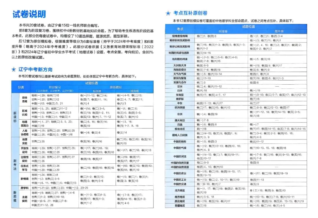 初中生物地理《领跑-中考模拟卷》2025版(可下载) 第5张