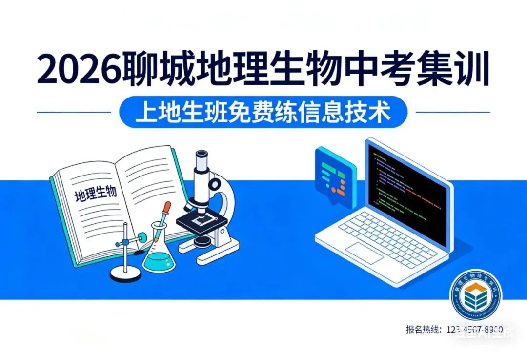 2026 八年级地生中考集训招生|上地生班 免费练信息技术 第2张