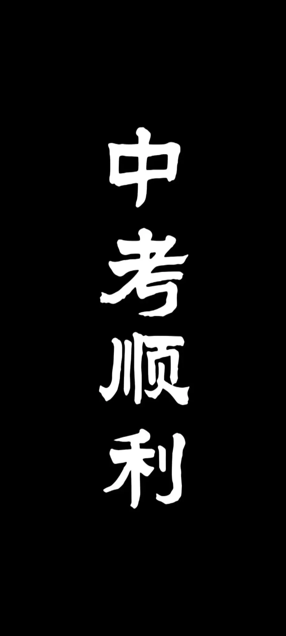 中考顺利壁纸|单招上岸壁纸|今年我要四顺壁纸|初三请赐予我壁纸 第4张