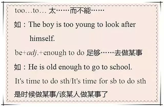 55个“非谓语固定结构”总结,中考常考,初中生收藏! 第10张 55个“非谓语固定结构”总结,中考常考,初中生收藏! 第10张