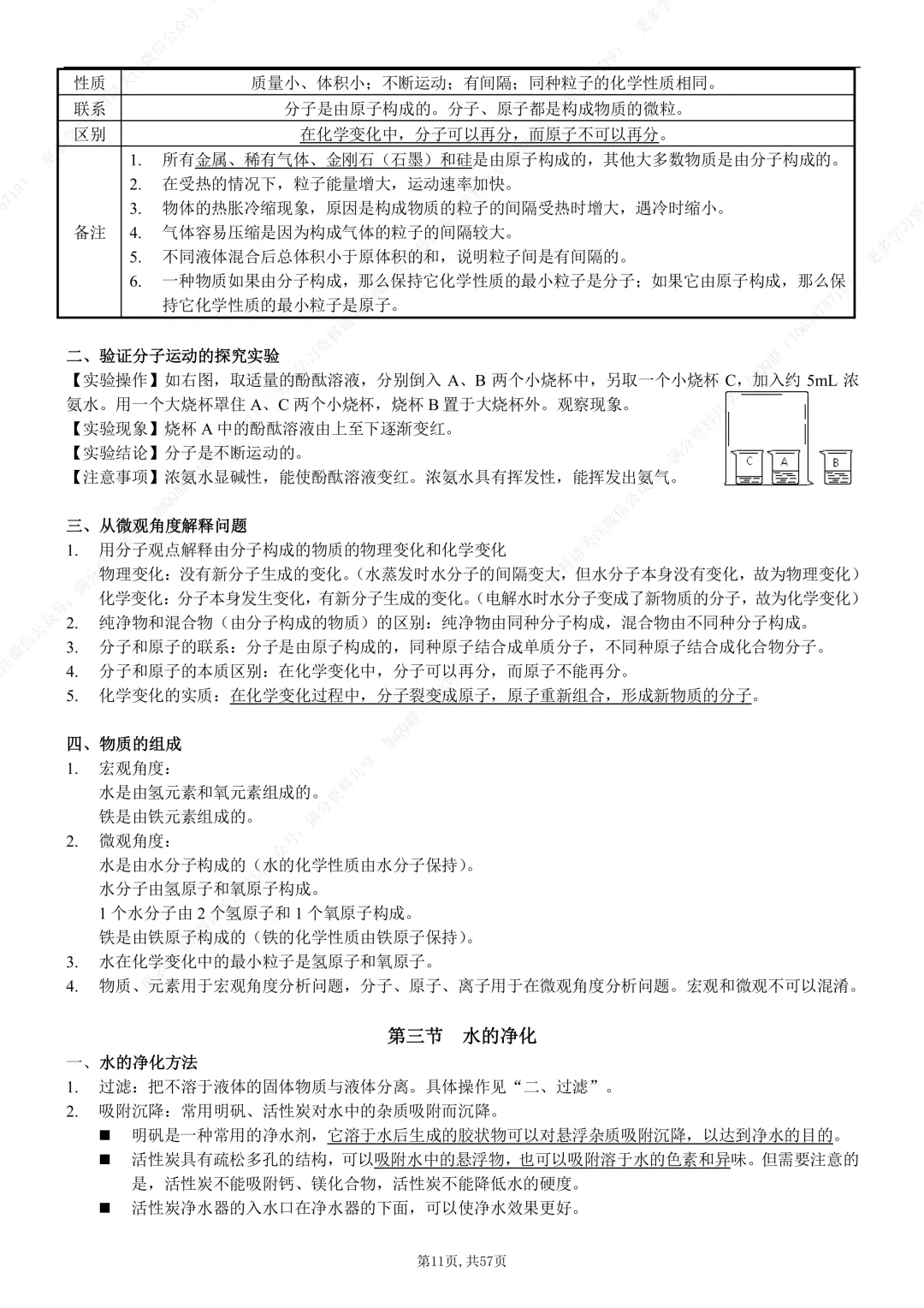 【初中化学】2026初中化学中考总复习知识总结,电子版可打印 第12张