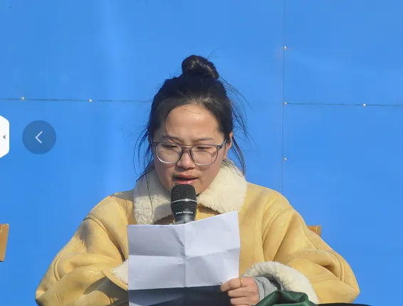 百日磨剑志凌云 策马扬鞭向中考——乐吾学校举行2026届初三百日誓师大会 第7张
