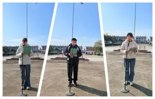 【庆丰教育】百日砺剑 决胜中考——建湖县庆丰中学隆重举行2026届百日冲刺誓师大会 第4张