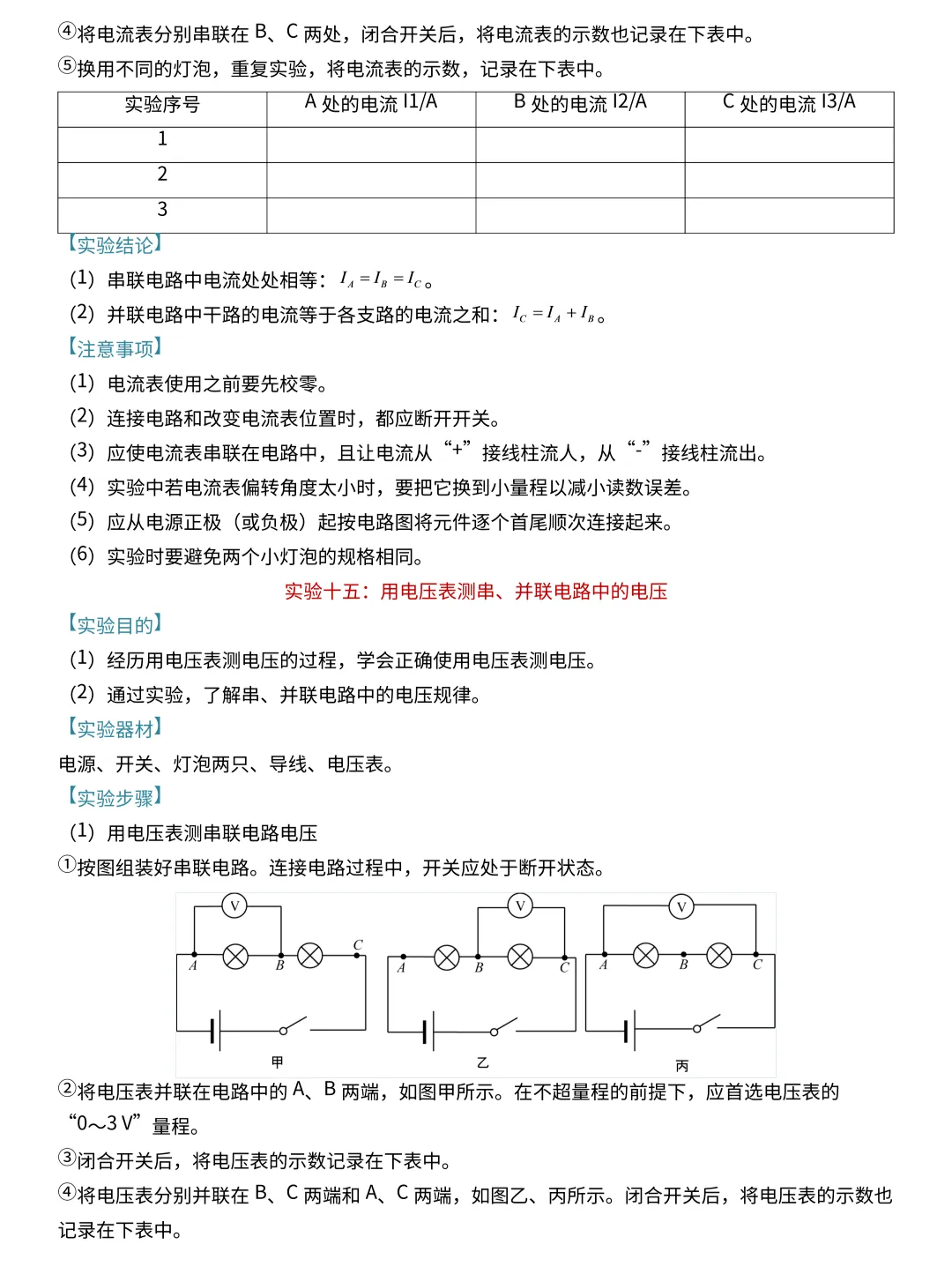 物理实验专题 | 中考15个实验大汇总来啦! 第16张