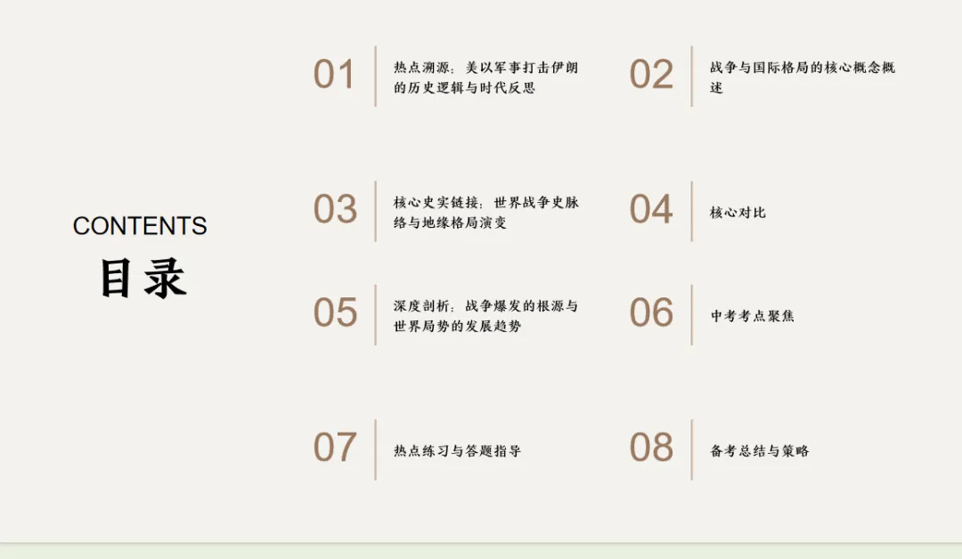 2026年中考历史热点专题(四)美以对伊军事冲突透视 —— 从战争演进看世界局势的变迁 第2张