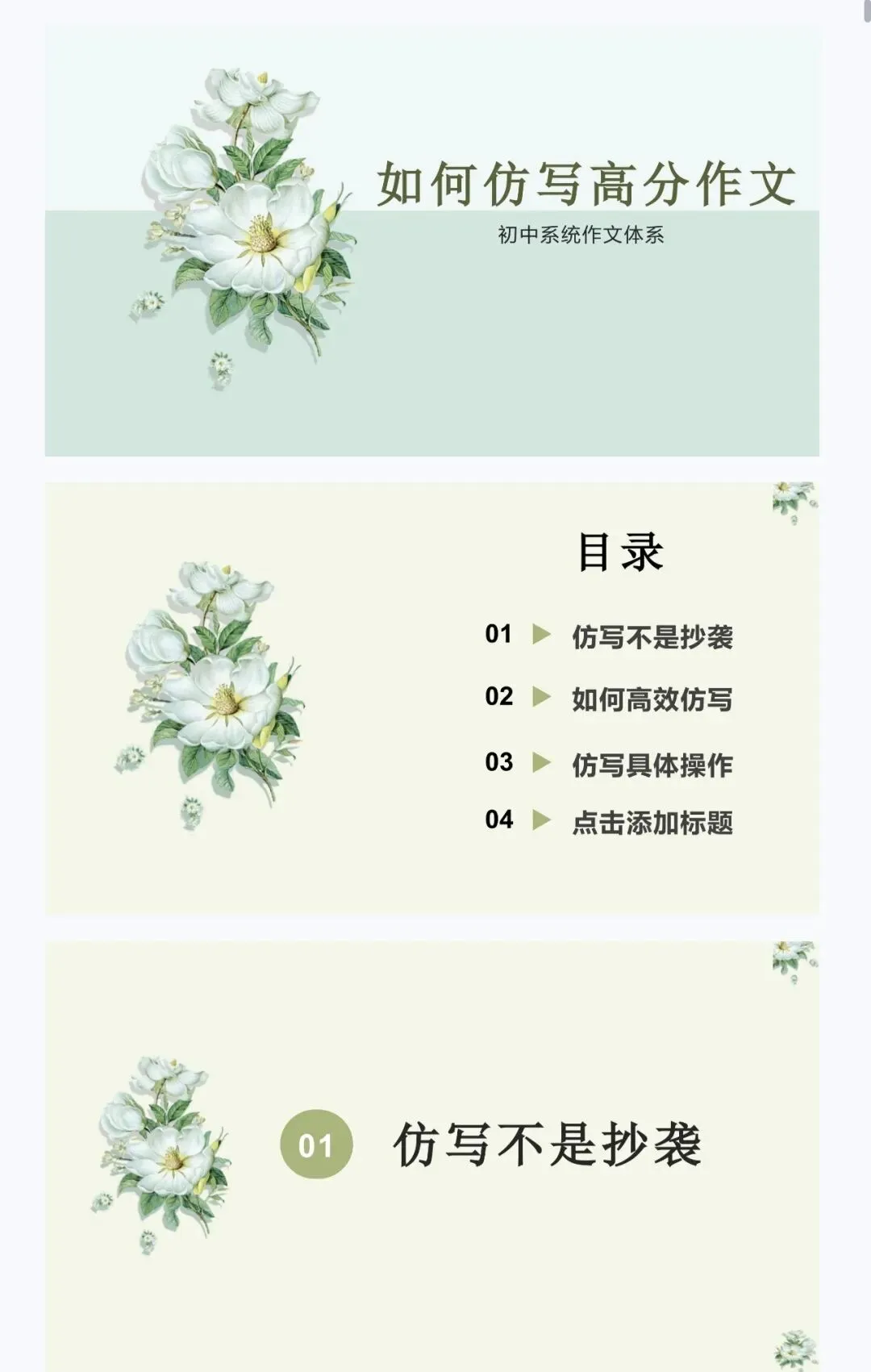 中考,中考作文,系统提升20讲(全) 第37张