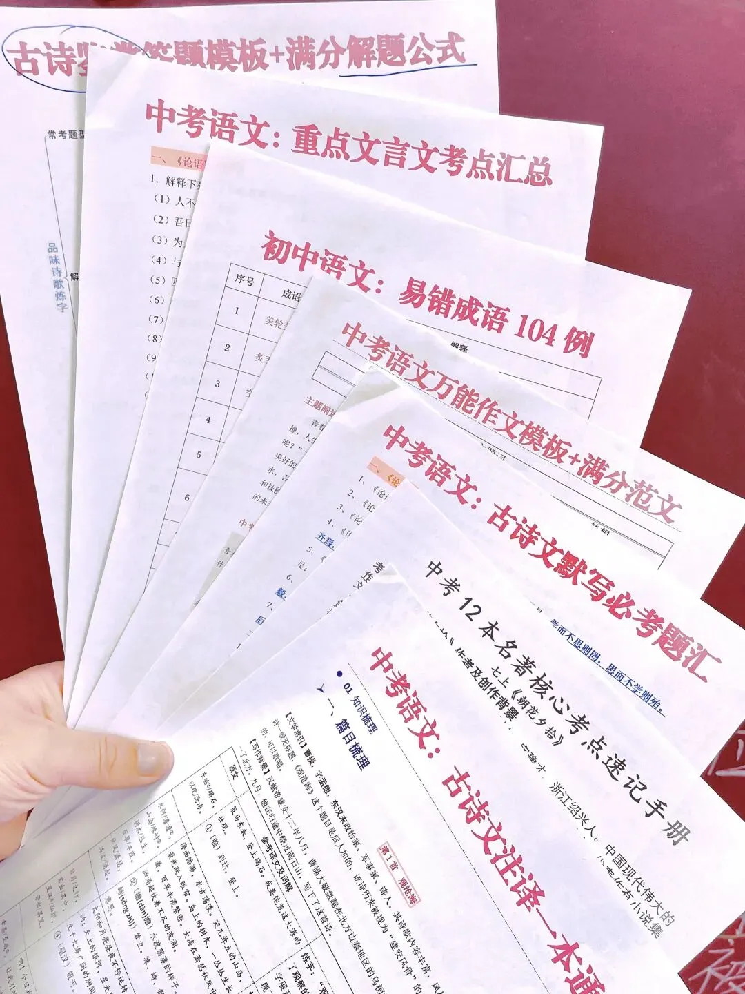 中考倒计时不到100天,各门学科冲刺规划 第11张