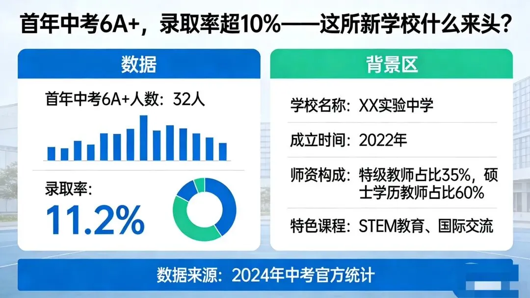 首年中考6A+,录取率超10%——这所新学校什么来头? 第2张 首年中考6A+,录取率超10%——这所新学校什么来头? 第2张