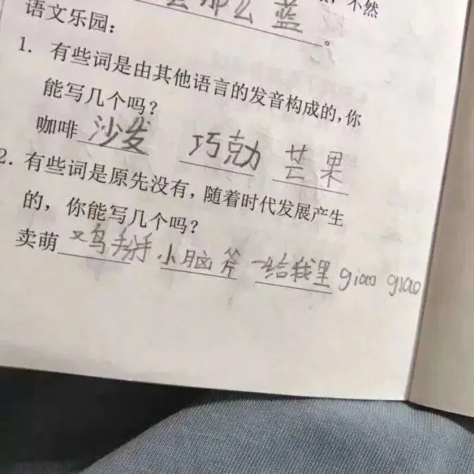 小学生0分试卷遭曝光,给我头笑掉了哈哈哈哈哈哈哈哈 第29张