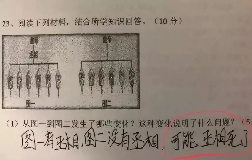 【荐读】小学生0分期中试卷曝光,看完笑抽哈哈哈哈哈! 第38张