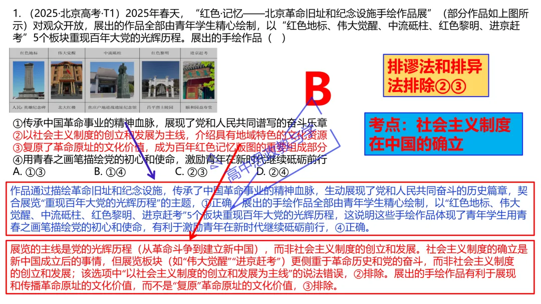 2025年高考政治真题分类汇编与解析可视化PPT(节选自28省市22套题、7本书16个专题分类)16个专题完整版 第7张 2025年高考政治真题分类汇编与解析可视化PPT(节选自28省市22套题、7本书16个专题分类)16个专题完整版 第7张