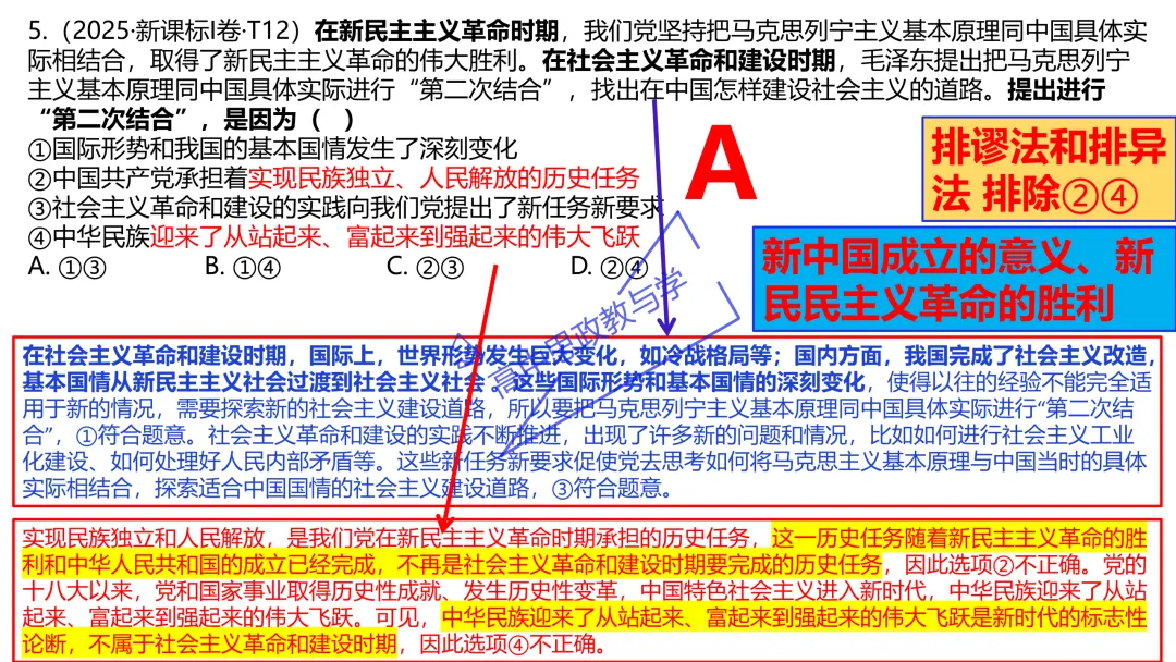 2025年高考政治真题分类汇编与解析可视化PPT(节选自28省市22套题、7本书16个专题分类)16个专题完整版 第11张 2025年高考政治真题分类汇编与解析可视化PPT(节选自28省市22套题、7本书16个专题分类)16个专题完整版 第11张
