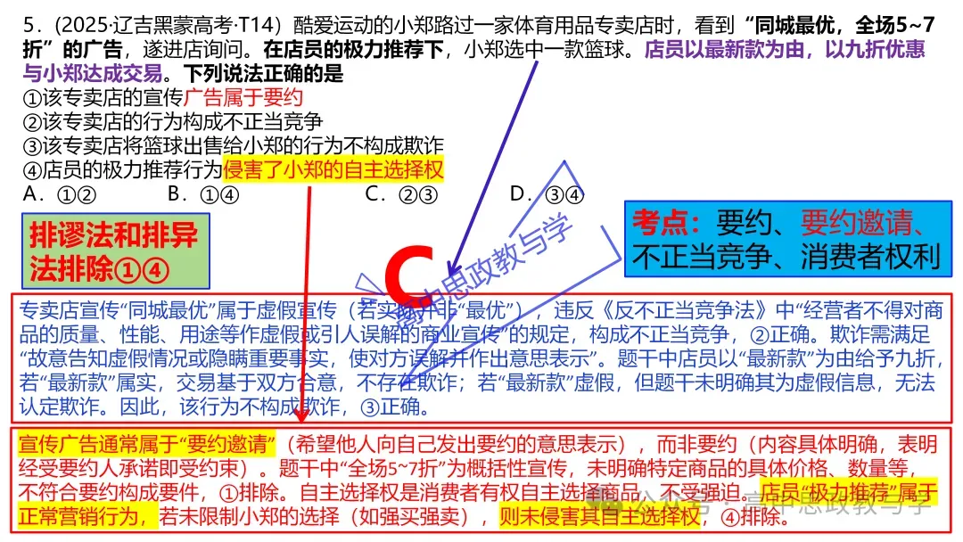 2025年高考政治真题分类汇编与解析可视化PPT(节选自28省市22套题、7本书16个专题分类)16个专题完整版 第40张 2025年高考政治真题分类汇编与解析可视化PPT(节选自28省市22套题、7本书16个专题分类)16个专题完整版 第40张
