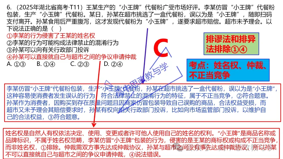 2025年高考政治真题分类汇编与解析可视化PPT(节选自28省市22套题、7本书16个专题分类)16个专题完整版 第41张 2025年高考政治真题分类汇编与解析可视化PPT(节选自28省市22套题、7本书16个专题分类)16个专题完整版 第41张