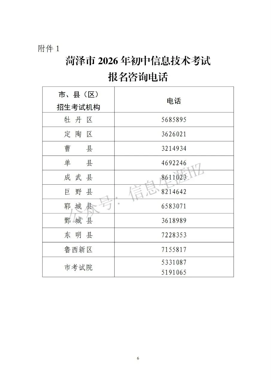 中考报名开启 第6张