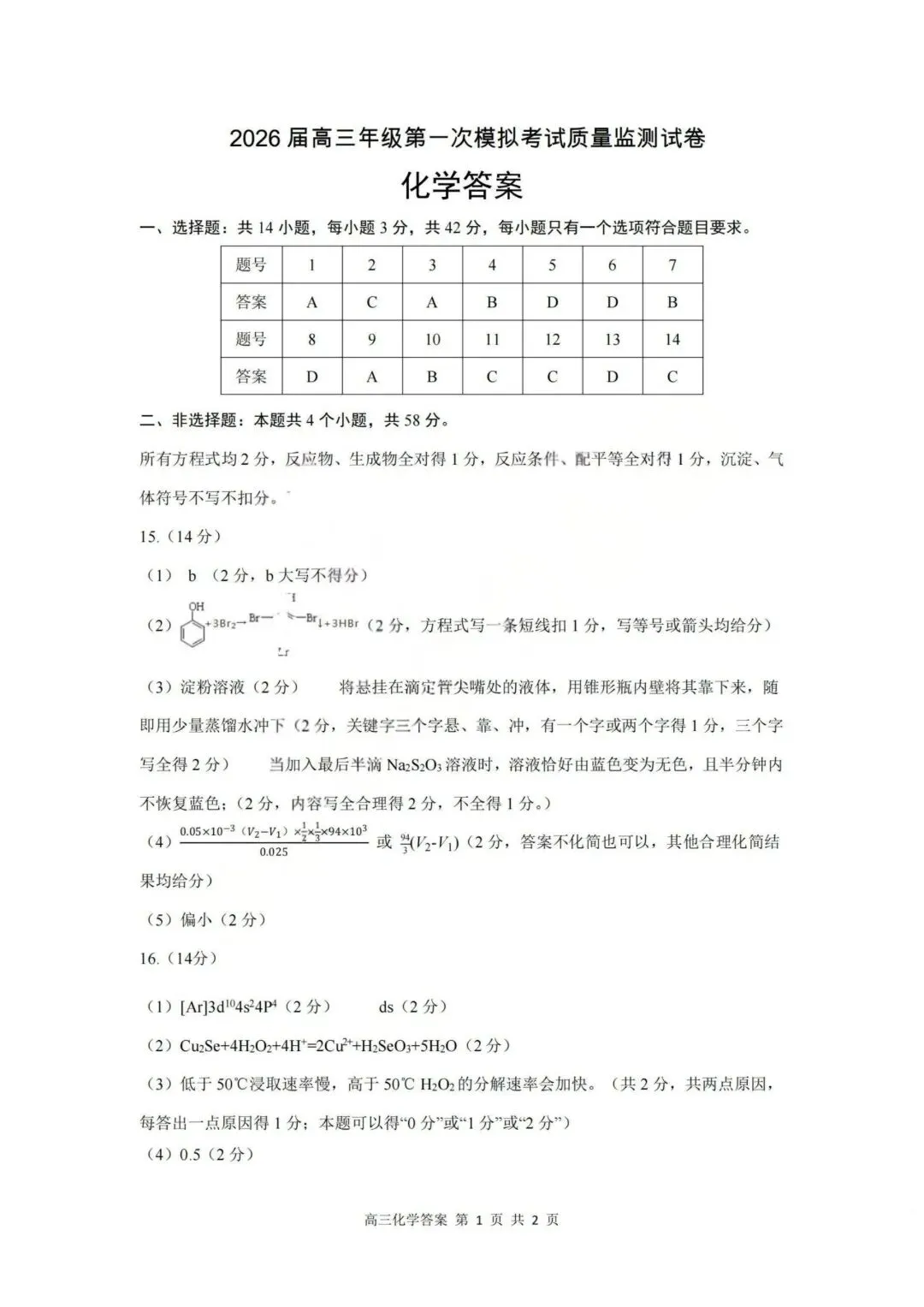2026届山西省高三年级第一次模拟考试质量监测 第11张 2026届山西省高三年级第一次模拟考试质量监测 第11张