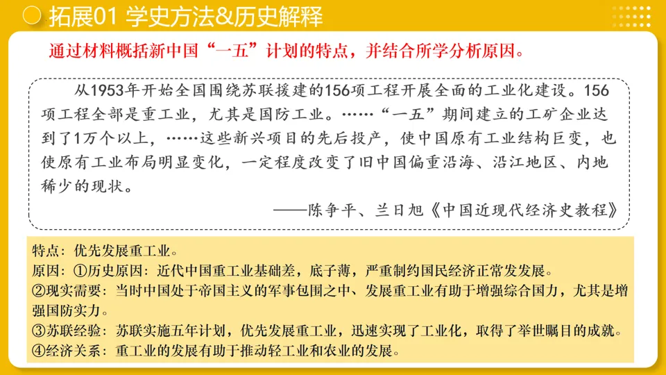 【中考复习】|专题17:社会主义制度的建立与社会主义建设的探索 第24张