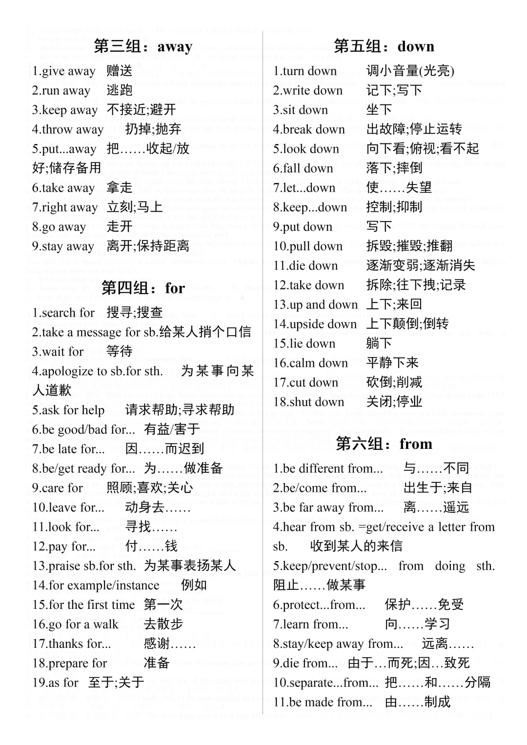 中考必背:2026中考英语写作150个短语和句型,尖子生早已烂熟于心 第6张