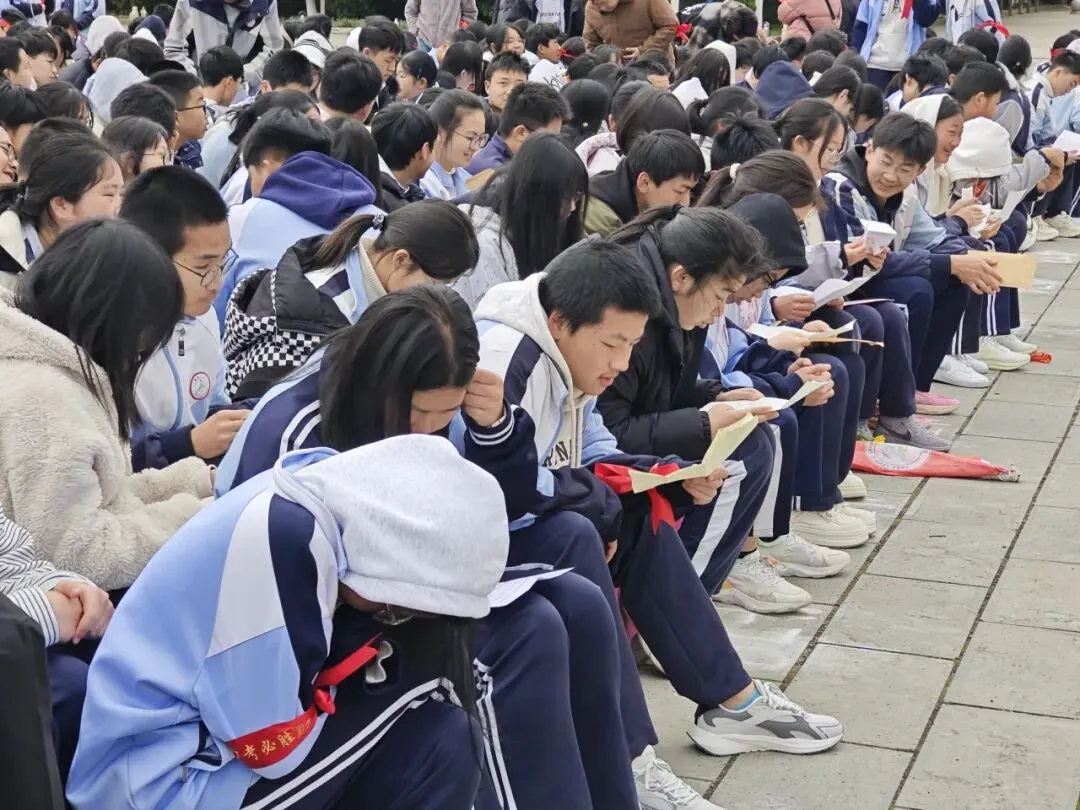 【嵩教风采】嵩阳一中 2026 年中考百日誓师大会圆满举行 第37张