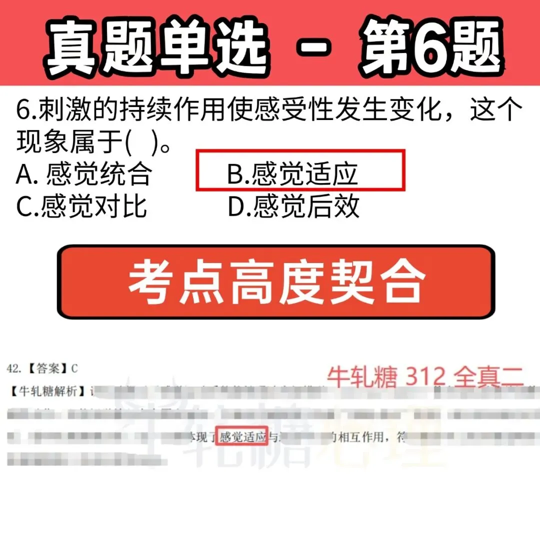 26心理学考研312学硕统考 | 最全真题+答案解析 第6张