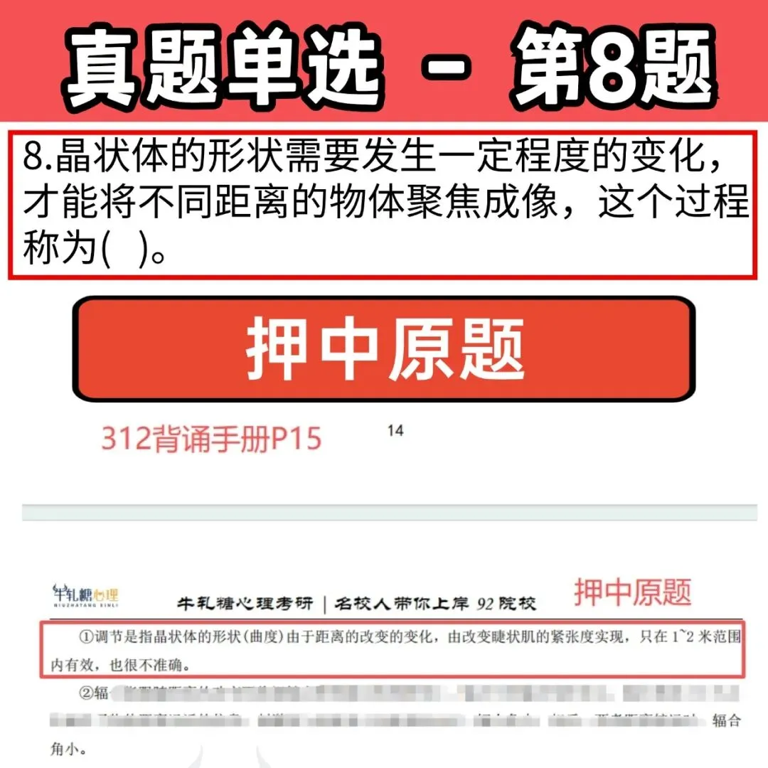 26心理学考研312学硕统考 | 最全真题+答案解析 第8张