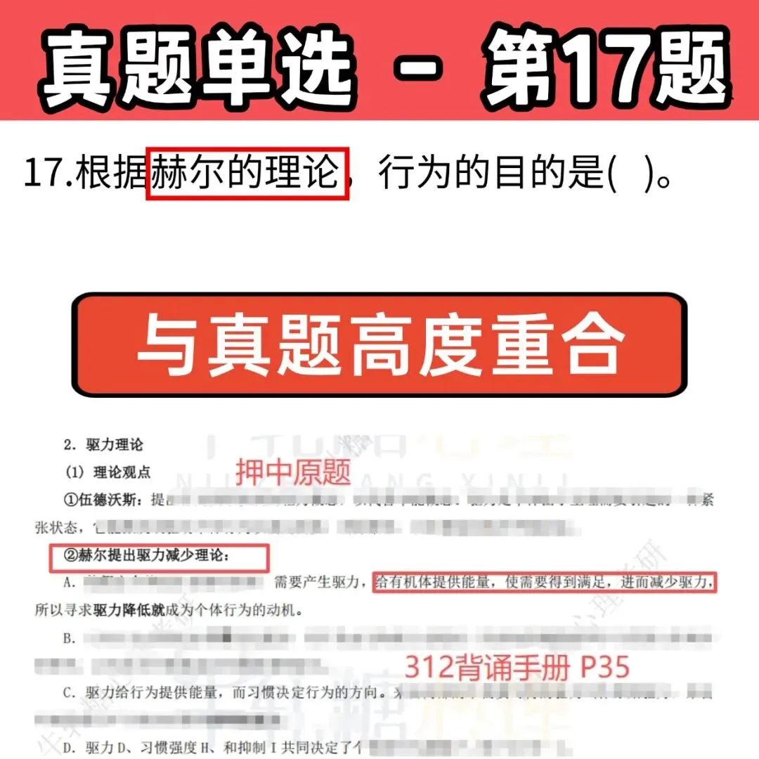 26心理学考研312学硕统考 | 最全真题+答案解析 第14张