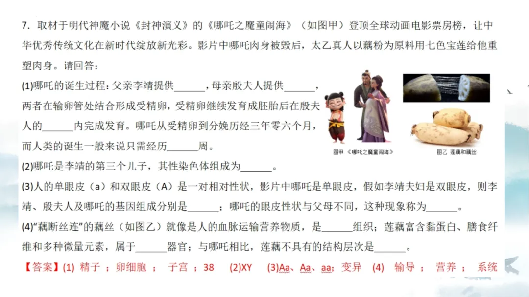 SK226 初中生物 中考讲座资源《析标研题固根基,聚焦热点强素养 ----2026年初中生物复习备考分析》讲座课件PPT+ 文字稿Word 第72张