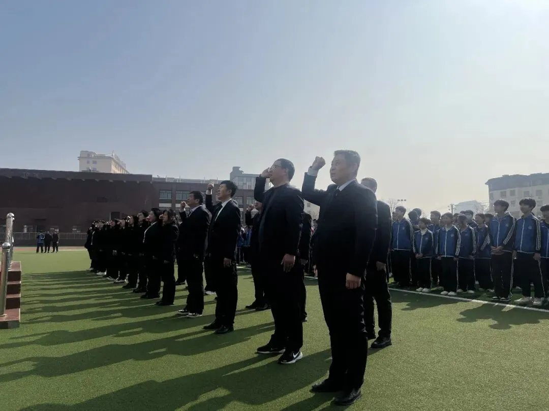 百日砺剑 击鼓出征 师生同心 决胜中考——柳公权中学2026年百日誓师大会圆满举行 第9张