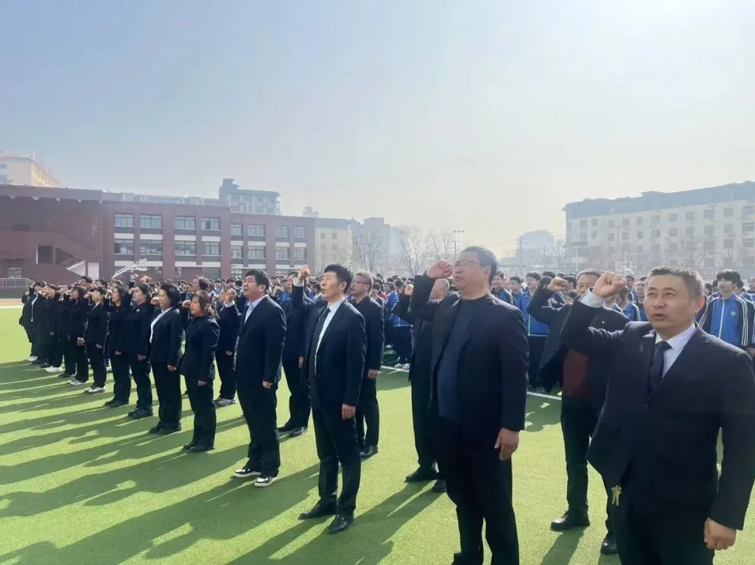 百日砺剑 击鼓出征 师生同心 决胜中考——柳公权中学2026年百日誓师大会圆满举行 第10张